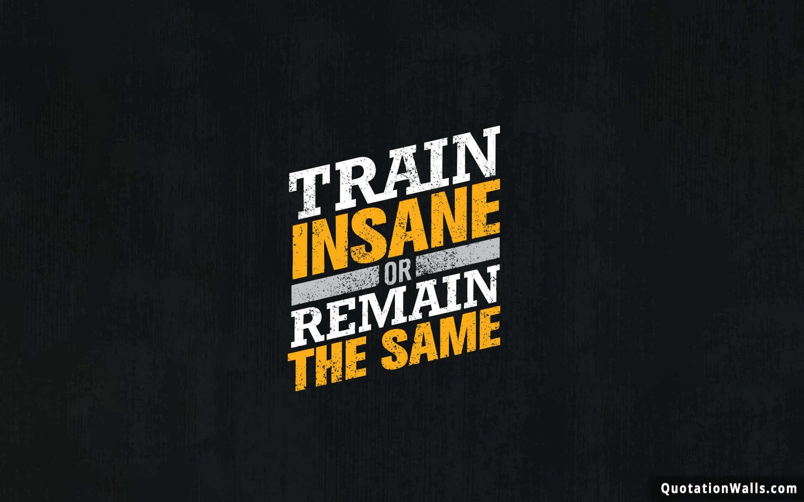 Train Insane Motivational Wallpaper for