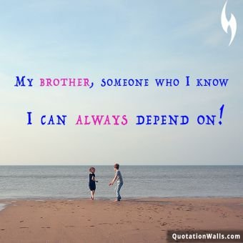 Love quotes: Brother Sister Love Instagram Pic