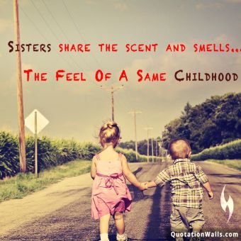 Love quotes: Sisters Feel The Same Whatsapp DP