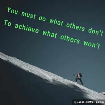 Motivational quotes: Achieve Success Instagram Pic