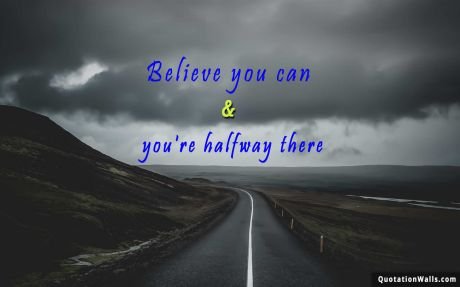Motivational quotes: Believe Wallpaper For Desktop