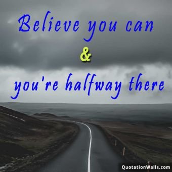 Motivational quotes: Believe Whatsapp DP
