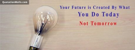 Motivational quotes: Do Today Facebook Cover Photo
