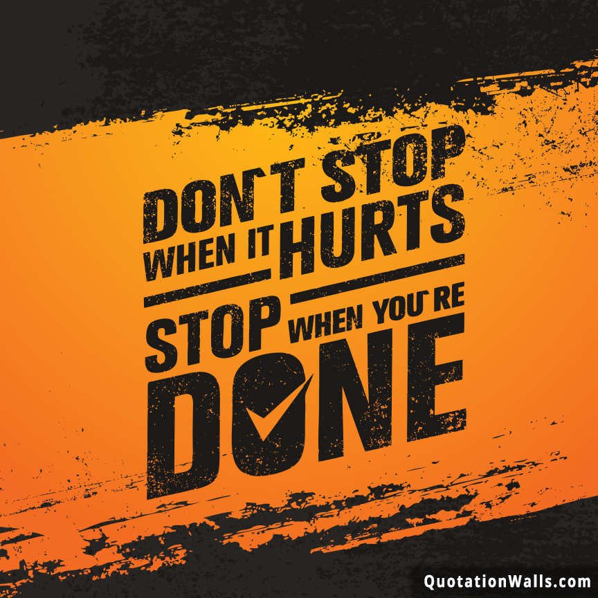 Don't Stop Motivational Quote for Instagram - Image for 