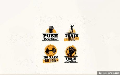 Motivational quotes: Gym Quotes Wallpaper For Desktop