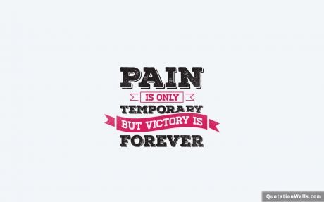 Motivational quotes: Victory Is Forever Wallpaper For Mobile